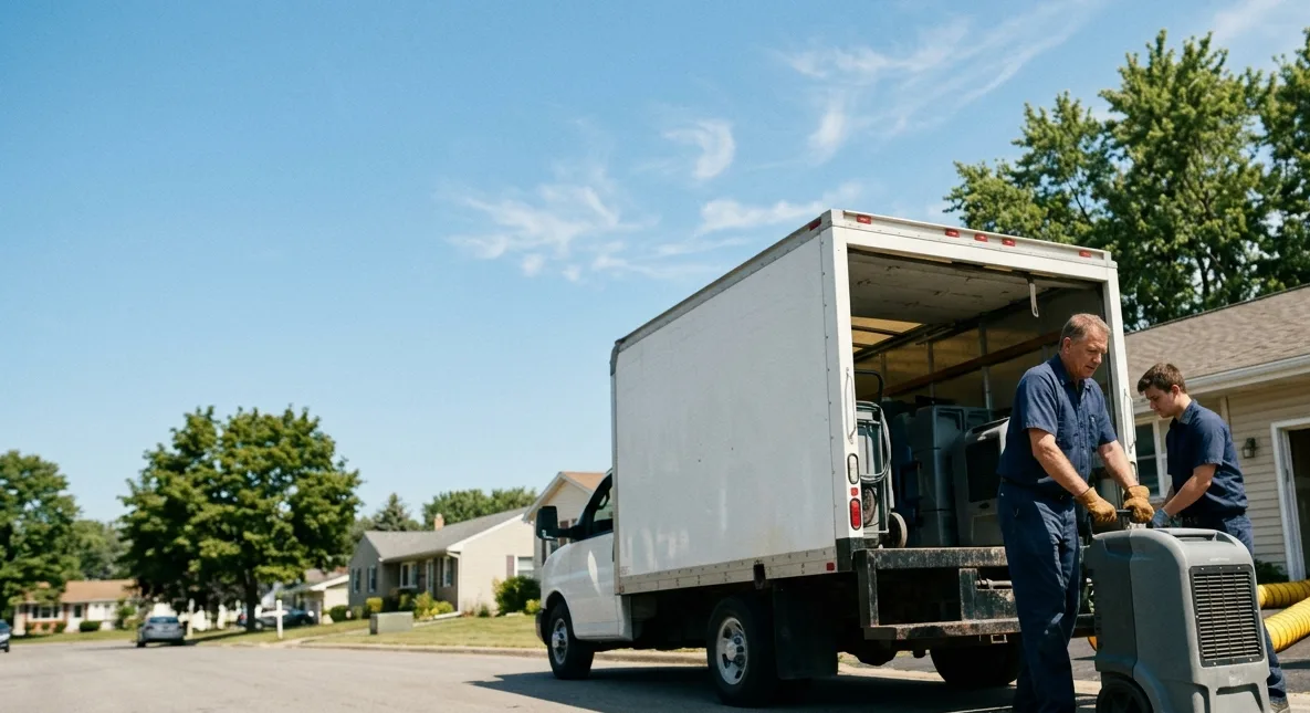 Water Damage Cleanup in Franklin, IL near me